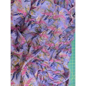 Silk Saree for Crafting Sewing Quilting Upcycled Projects Unwearable Saree